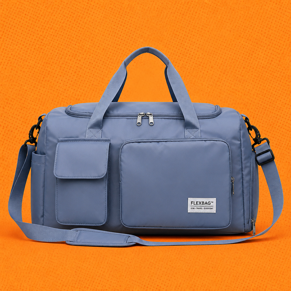 FLEXBAG™ Bolso Deportivo y de Viaje con Compartimento para Zapatos
